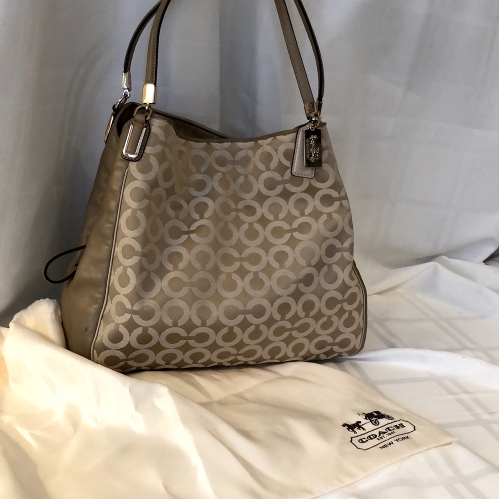 Genuine Coach Madison Phoebe Handbag